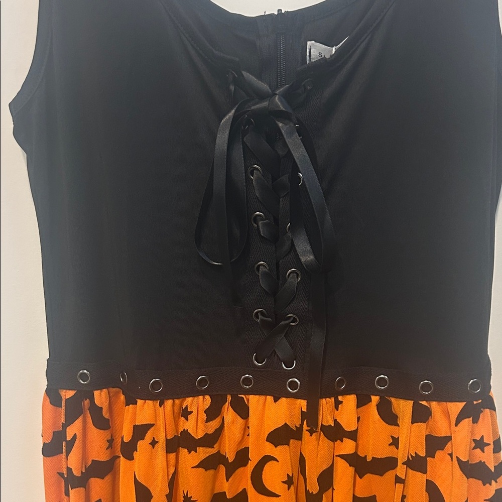 Halloween Bat Pattern Dress - Picture 5 of 6